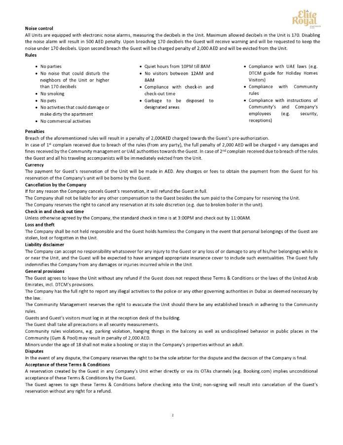 Elite Royal Apartment - Burj Residences Tower 5 迪拜 外观 照片