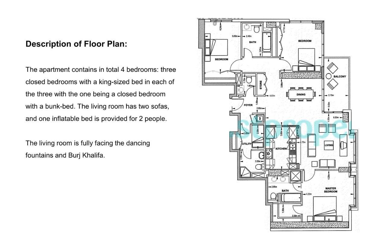 Elite Royal Apartment - Burj Residences Tower 5 迪拜 外观 照片