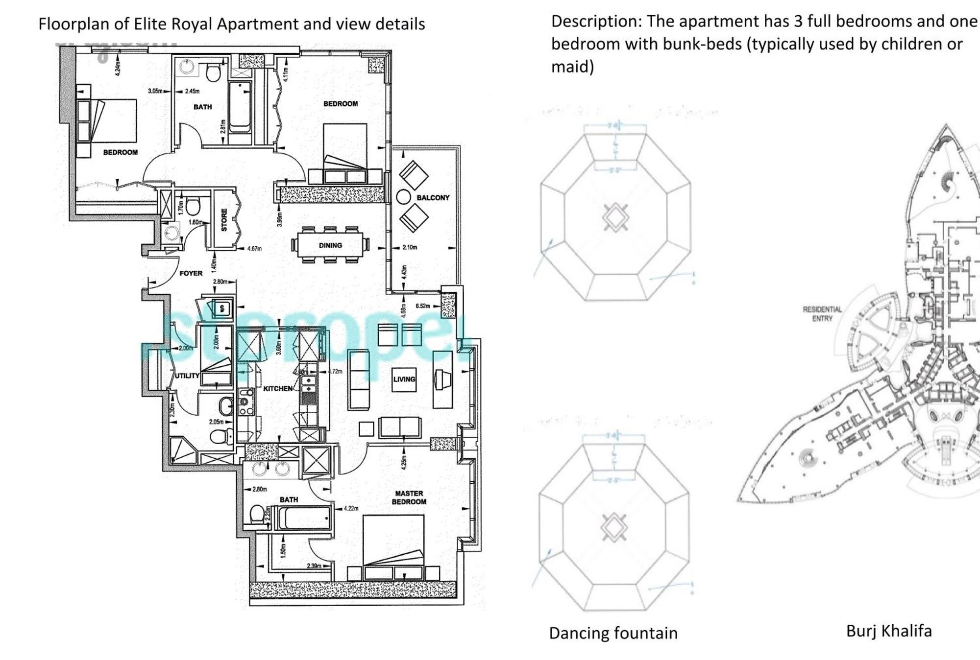 Elite Royal Apartment - Burj Residences Tower 5 迪拜 外观 照片